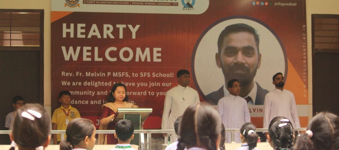 Welcome ceremony of rev. fr. melvin p.