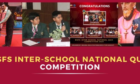 A battle of brilliance: msfs inter-school national quiz lights up sfs guwahati