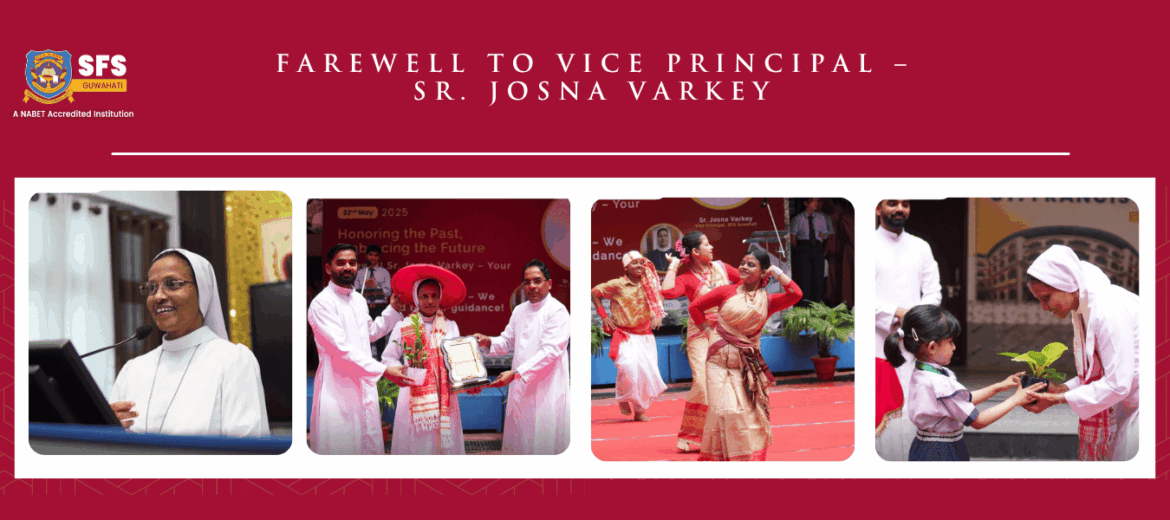 Farewell to vice principal – sr. josna varkey